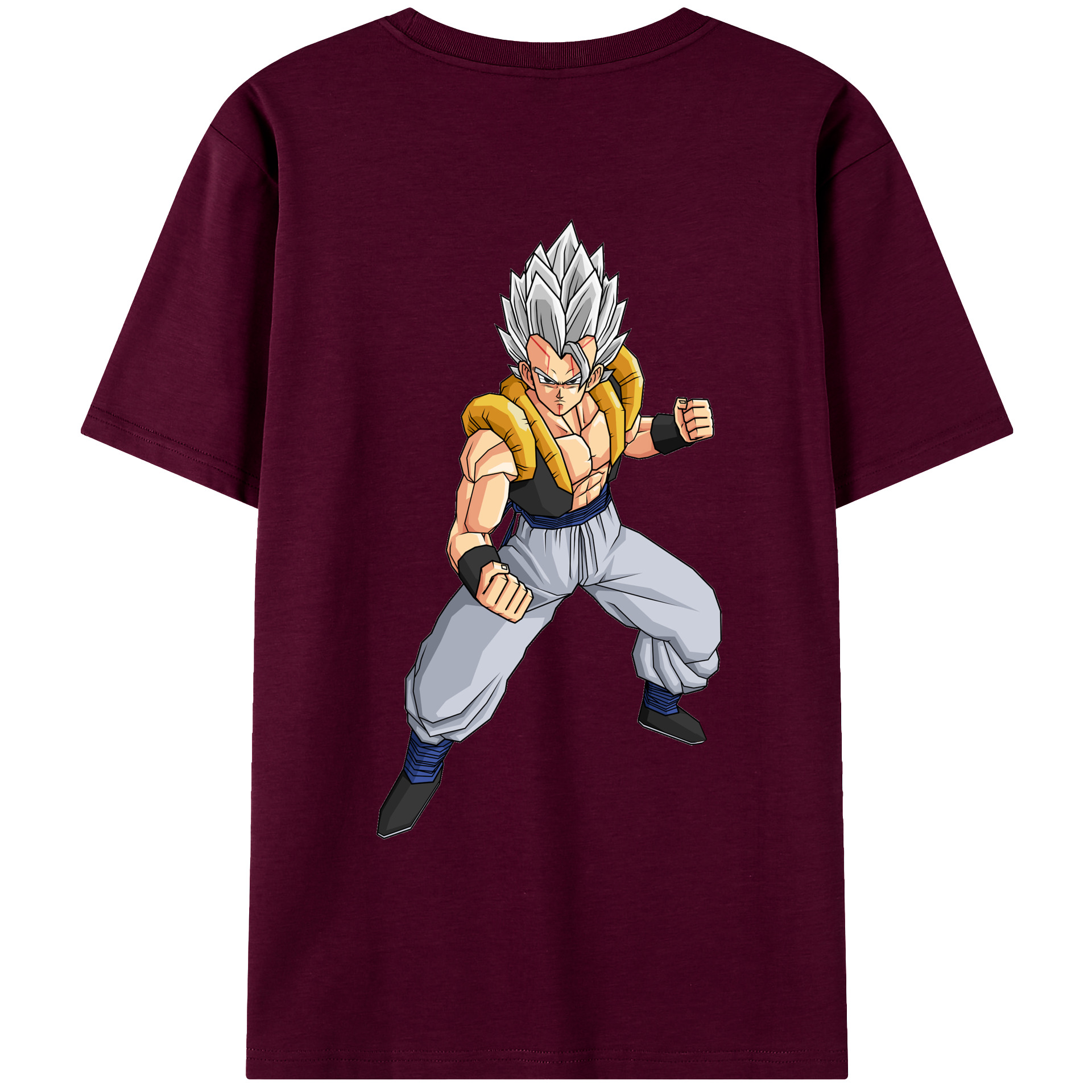 （画像用） ドラゴンボール ベジータ四世（Bejīta Yonsei）DRAGON BALL Vegeta IV レディース半袖Tシャツ(バックプリント)